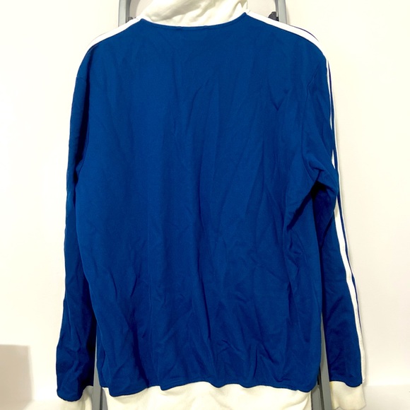 Vintage Adidas Navy Blue Track Jacket - Picture 2 of 4